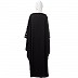 Party wear Kaftan abaya with embroidery work- Black